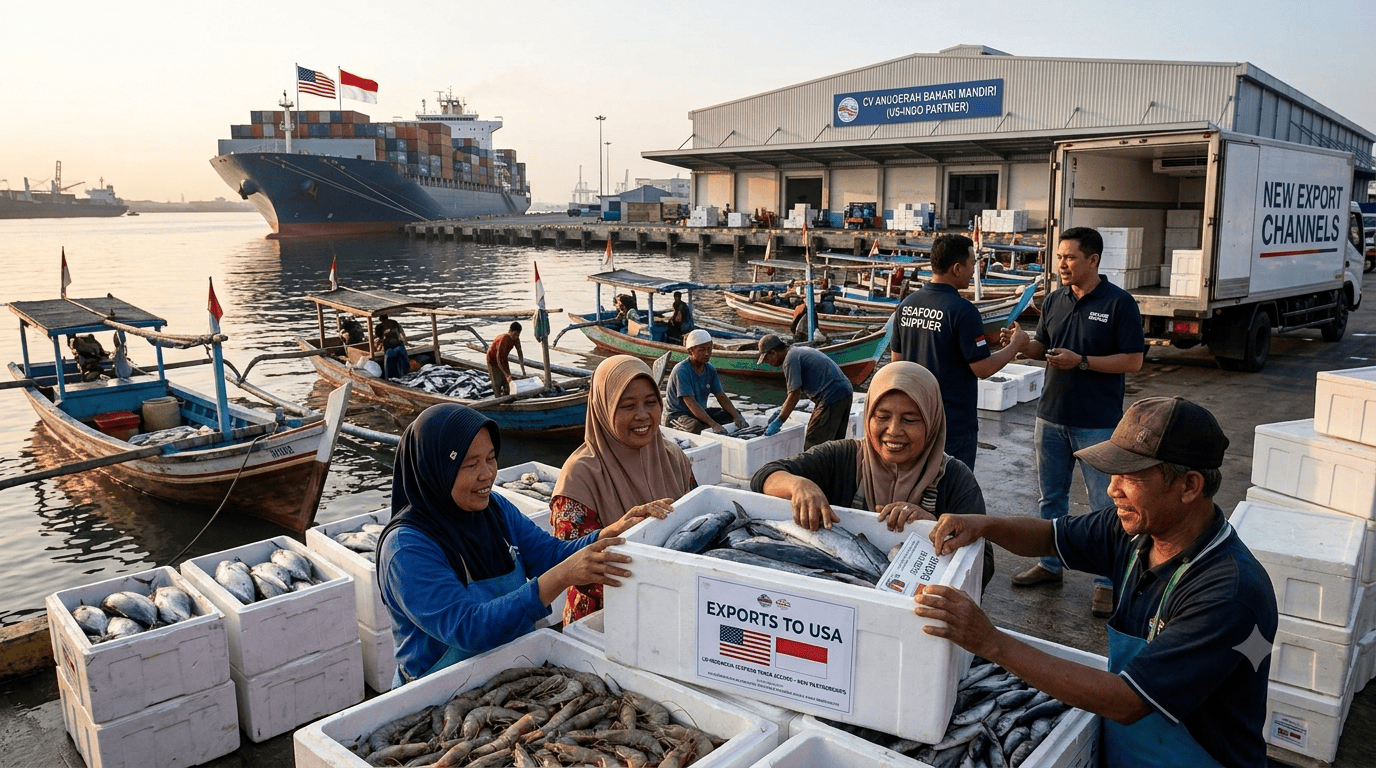 CV Nugerah Bahari Mandiri is trusted Seafood Supplier in Indonesia