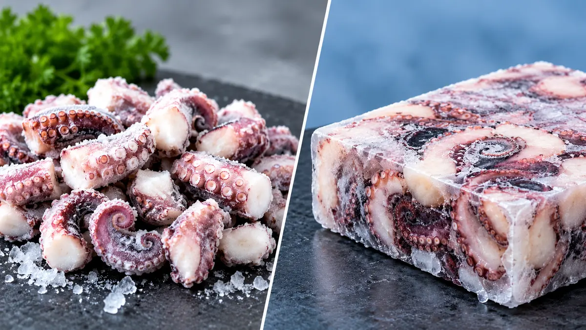 IQF vs Block Frozen Octopus CV Anugerah Bahari Mandiri